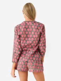 Sur La Vague Women's Strawberry Pajama Set -Standrews Links Officials Store STRAWBERRYPJxSTRAWBERRYxAlt4 89488286