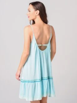 9 Seed Women's St. Tropez With Ric-Rac Cover-Up Dress -Standrews Links Officials Store ST TROPEZ RIC RACxOCEANxAlt2