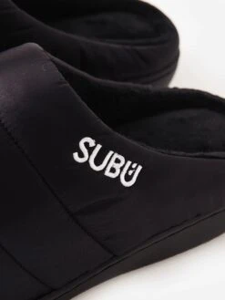 SUBU Men's Slippers -Standrews Links Officials Store SUBU SLIPPERSxBLACKxAlt2 87246420