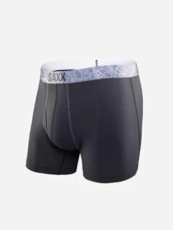Saxx Underwear Quest 2.0 Boxer Brief -Standrews Links Officials Store SXBB70FxBLACKDARKCHARCOALxPrimary 53815046