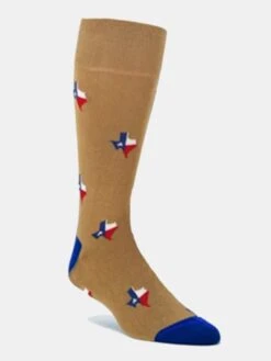 Byford Men's Texas Crew Sock