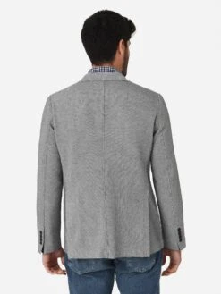 R51 Men's The Luca Jersey Knit Soft Jacket -Standrews Links Officials Store THELUCAxWHITEGREYxAlt1 97341592