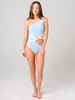 Alexandra Miro Women's The Tatiana One-Piece Swimsuit -Standrews Links Officials Store THE TATIANAxCORNFLOWERBLUExAlt3 7488034