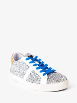 Toral Glitter Sneaker -Standrews Links Officials Store TL 12638CxARGENTNUITAVENAWHITExAlt2 32918397
