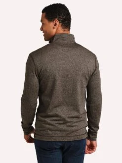 Rodd And Gunn Anvil Island 1/4 Zip -Standrews Links Officials Store TP0194 TAUPEalt2