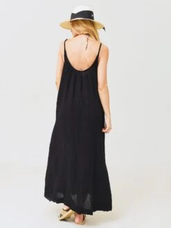 9 Seed Women's Tulum Maxi Dress -Standrews Links Officials Store TULUM LGxBLACKxAlt3 67706165