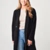 Vince Women's Collarless Cardigan Coat