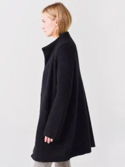 Vince Women's Clean Edge Cardigan Coat -Standrews Links Officials Store V783578842xBLACKxAlt2 47498191