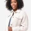 Vince Women's Brushed Wool Shirt Coat