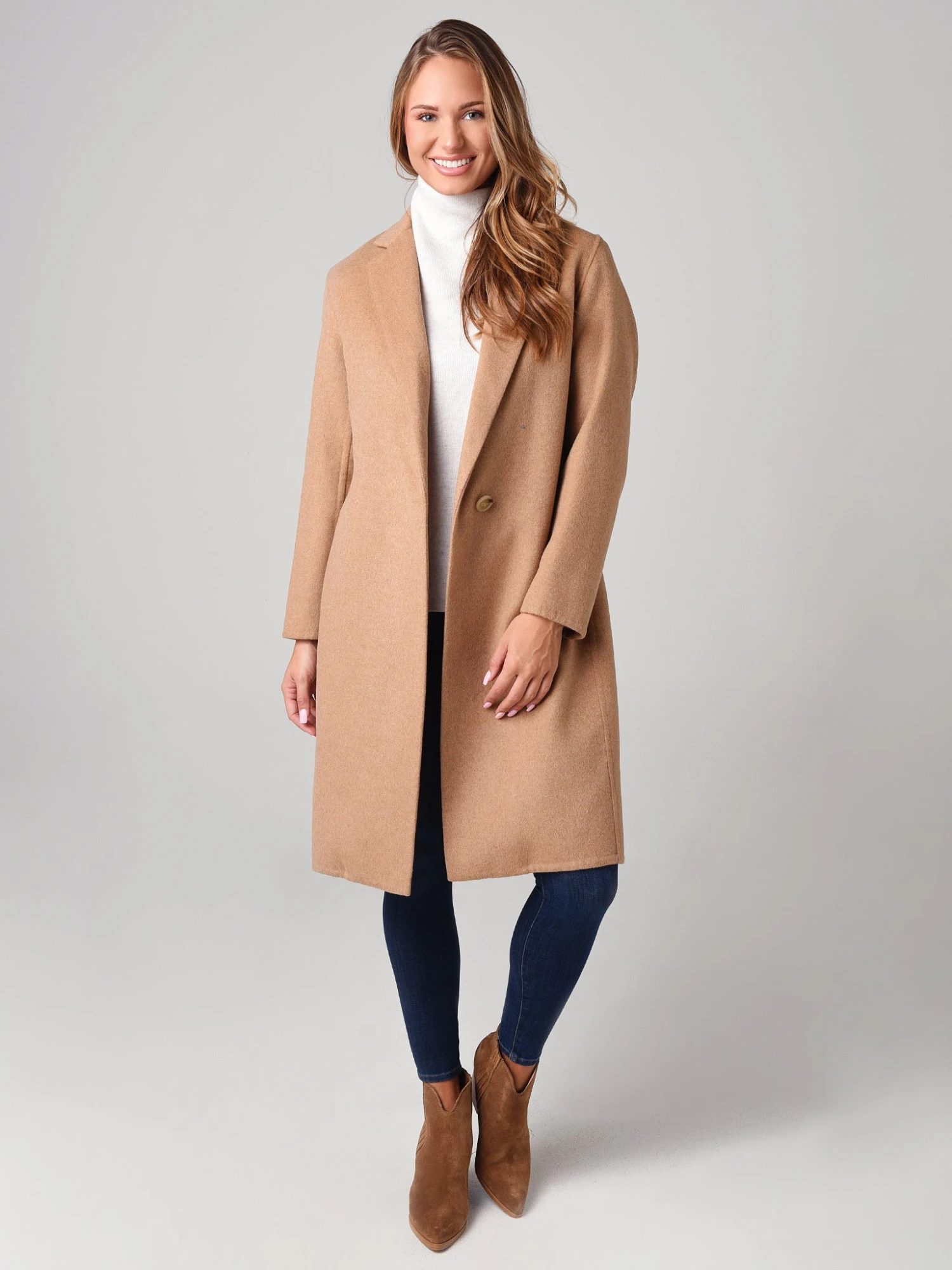 Vince Women's Classic Coat 4 Vince Women's Classic Coat - Image 4