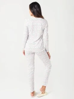 Roller Rabbit Women's Starry Night Pajama Set -Standrews Links Officials Store W LNPJ 002STARRYxWHITExAlt2 22375029