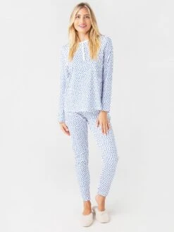 Roller Rabbit Women's Hearts Pajama Set -Standrews Links Officials Store W LNPJ 002 HEARTSxBLUExPrimary 43786507 737162ba c939 4d67 b435 1d028cff7958