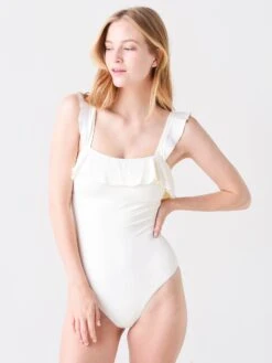 Eberjey Women's So Solid Jane One-Piece Swimsuit