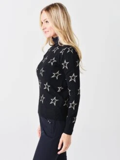 Perfect Moment Women's Floro Sweater -Standrews Links Officials Store W30000841xBLACKxAlt2 51127151