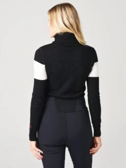 Perfect Moment Women's Ski Sweater II -Standrews Links Officials Store W3136xBLACKxAlt3 20630396