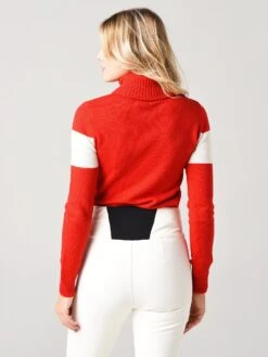 Perfect Moment Women's Ski Sweater II -Standrews Links Officials Store W3136xREDxAlt3 20620041