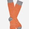 Dead Soxy Men's Wide Stripe Dress Socks