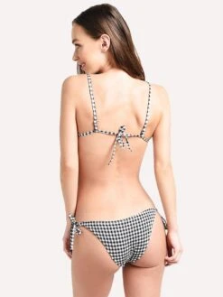 Solid & Striped The Charlotte Bikini Top 8 Solid & Striped The Charlotte Bikini Top -Standrews Links Officials Store WS 1032 1747 BLACKGINGHAMalt2