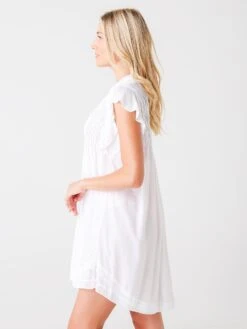 Poupette St Barth Women's Mini Sasha Dress -Standrews Links Officials Store WSAR21NAWHIxWHITExAlt2 41467736