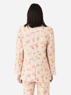 Zadig & Voltaire Women's Vegy Linen Blazer -Standrews Links Officials Store WWBL00791xVANILLExAlt3 96747594