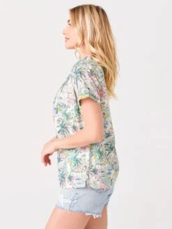 Onia Women's Vacation Shirt -Standrews Links Officials Store WWT26 07xMULTIxAlt2 32226884