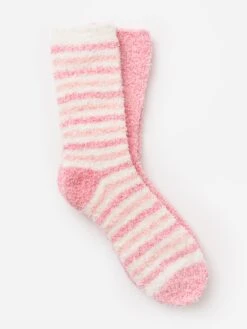 Z Supply Women's Plush Stripe 2-Pack Socks