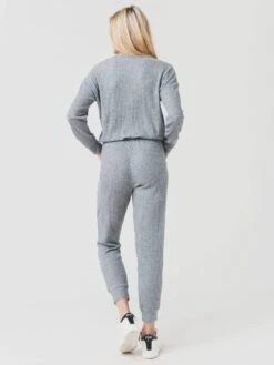 Z Supply Women's Unwind Thermal Jumpsuit -Standrews Links Officials Store ZLP214451xHEATHERGREYxAlt1 55632185
