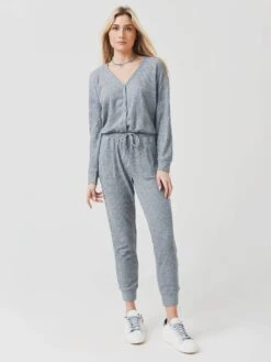 Z Supply Women's Unwind Thermal Jumpsuit