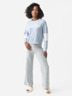 Z Supply Women's Elle Aprés Ski Long Sleeve Top -Standrews Links Officials Store ZLT224657xCLOUDYBLUExAlt2 82310288