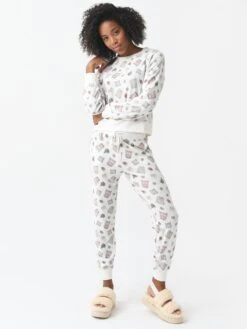 Z Supply Women's Elle Cozy Vibes Long Sleeve Top -Standrews Links Officials Store ZLT224677xVANILLAICExAlt2 82310123