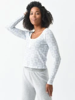 Z Supply Women's Fireside Fair Isle Long Sleeve Top