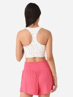 Z Supply Women's Ditsy Floral Silky Pointelle Tank Bra 7 Z Supply Women's Ditsy Floral Silky Pointelle Tank Bra -Standrews Links Officials Store ZLT231290xBONExAlt3 95786942