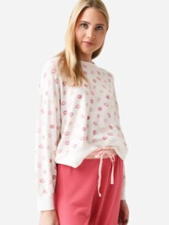 Z Supply Women's Elle Lip Long Sleeve Top