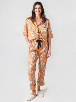 Z Supply Women's Jolie Floral Satin Pajama Set