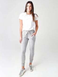 Z Supply Women's Marled Jogger Pant -Standrews Links Officials Store ZP163158xHEATHERGREYxAlt3 16476150
