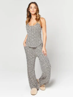 Z Supply The Mini Heart Wide Leg Pant -Standrews Links Officials Store ZP201255 LIGHTBEIGEalt2