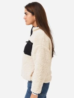 Z Supply Women's On-The-Go Reversible Quilted Sherpa Jacket -Standrews Links Officials Store ZVJ223033xBLACKxAlt3 77568154
