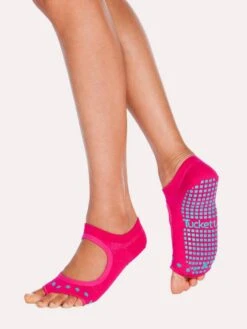 Tucketts Allegro Grip Socks -Standrews Links Officials Store allegro magentacacti