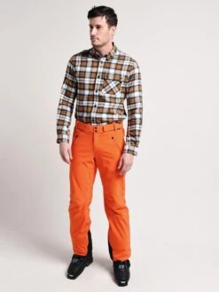 Aztech Mountain Loge Peak Ski Shirt -Standrews Links Officials Store am40090 orangecrushalt1