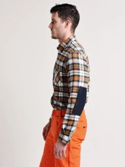 Aztech Mountain Loge Peak Ski Shirt -Standrews Links Officials Store am40090 orangecrushalt2