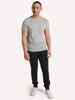 ATM Men's French Terry Sweatpants -Standrews Links Officials Store am5010 fq charcoalheatheralt3