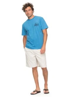 Quiksilver Men's Waterman Tuna Tee -Standrews Links Officials Store aqmzt03277 deepwaterblueheatheralt2