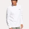 Quiksilver Men's Waterman Aztec Fish Long Sleeve Tee