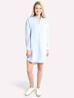 Hartford Women's Respect Woven Dress -Standrews Links Officials Store arre634 bluealt3