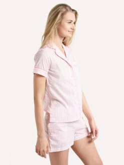 Ros Garden Audrey Short Pajama Set -Standrews Links Officials Store audreyshortpajamaset pinkalt2