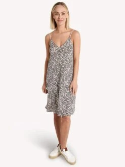 ATM Women's Lunar Leopard Slub Jersey Slip Dress -Standrews Links Officials Store aw2189 fk6 lunarcomboalt3