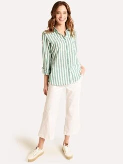 ATM Enzyme Wash Cropped Boyfriend Pant -Standrews Links Officials Store aw9121 rc whitealt3