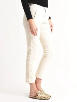 ATM Women's Stretch Corduroy Slim Pant 7 ATM Women's Stretch Corduroy Slim Pant -Standrews Links Officials Store aw9142 nj chalkalt1