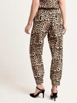 ATM Leopard Print Silk Pull On Pant 9 ATM Leopard Print Silk Pull On Pant -Standrews Links Officials Store aw9148 bd9 leopardprintalt3