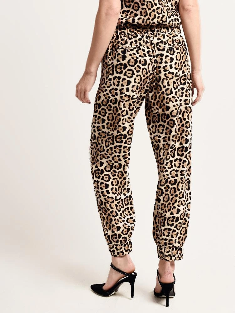 ATM Leopard Print Silk Pull On Pant 5 ATM Leopard Print Silk Pull On Pant - Image 5